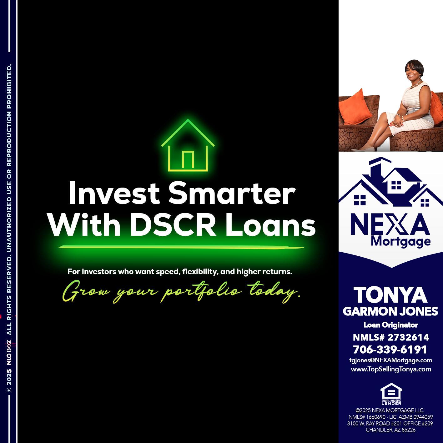 invest smarter - Tonya Garmon Jones -Loan Originator invest smarter - Tonya Garmon Jones -Loan Originator