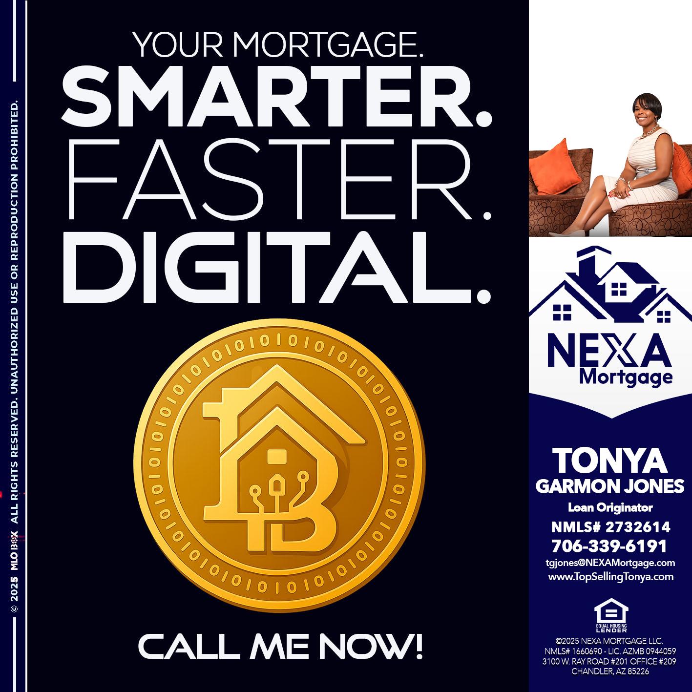 YOUR MORTGAGE - Tonya Garmon Jones -Loan Originator