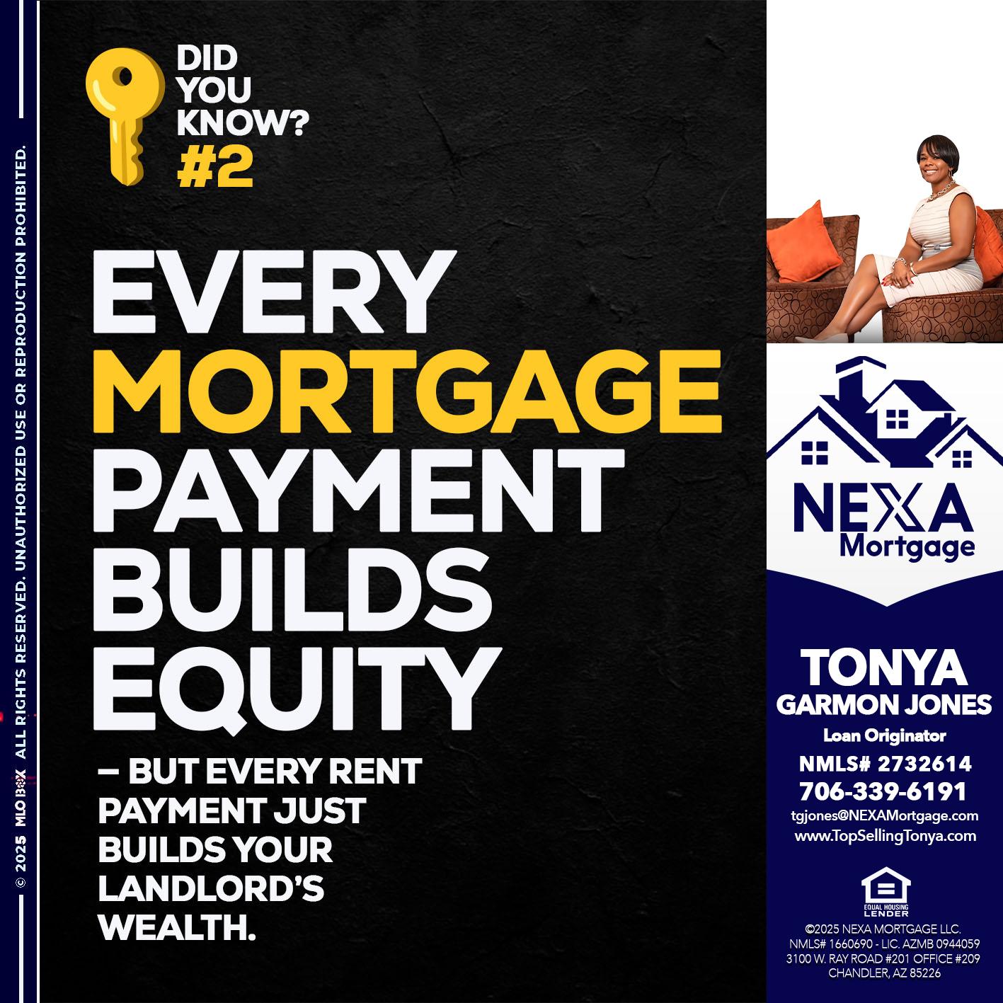 DID YOU KNOW? - Tonya Garmon Jones -Loan Originator