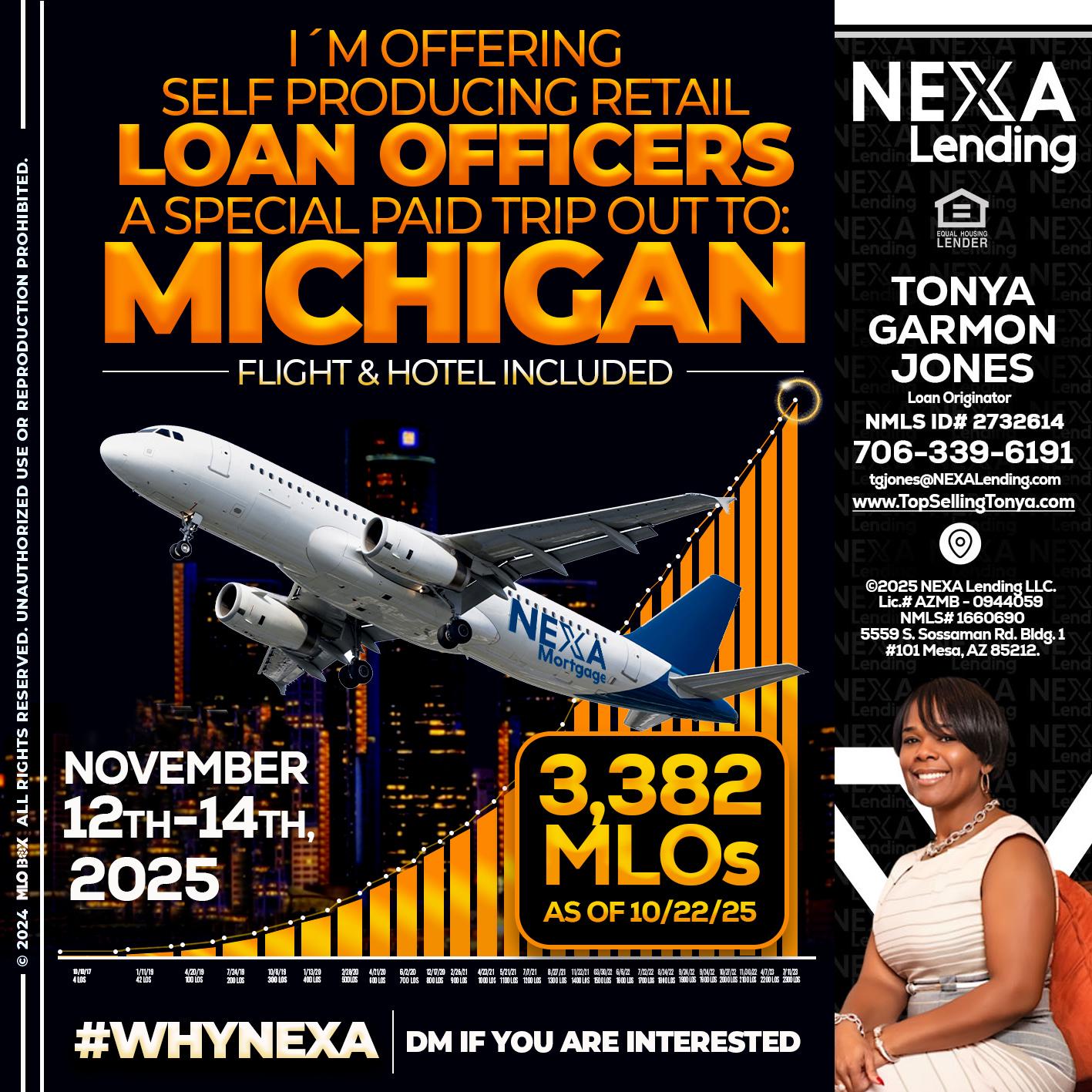 michigan trip - Tonya Garmon Jones -Loan Originator