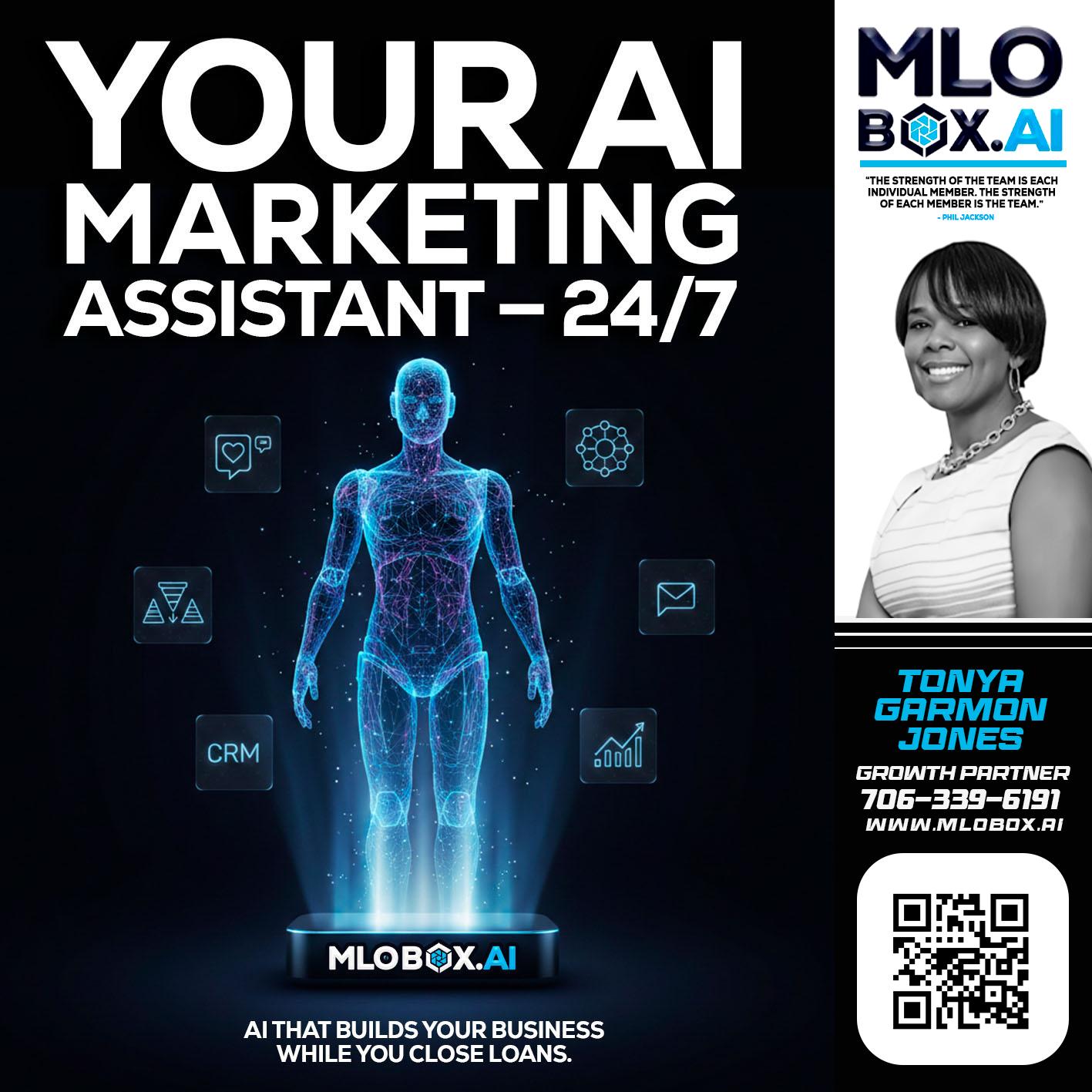 YOUR AI MARKETING - Tonya Garmon Jones -Loan Originator