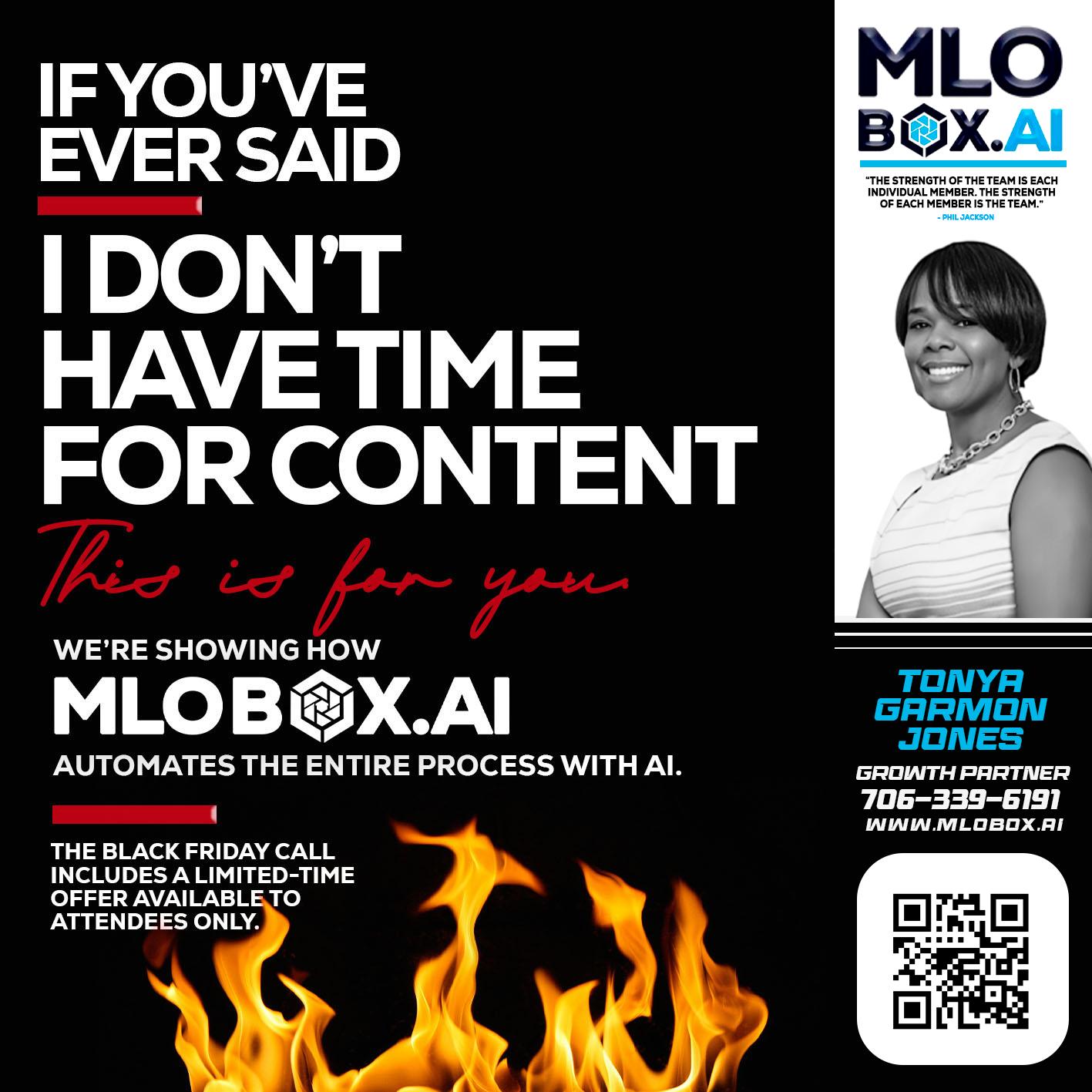 if you - Tonya Garmon Jones -Loan Originator