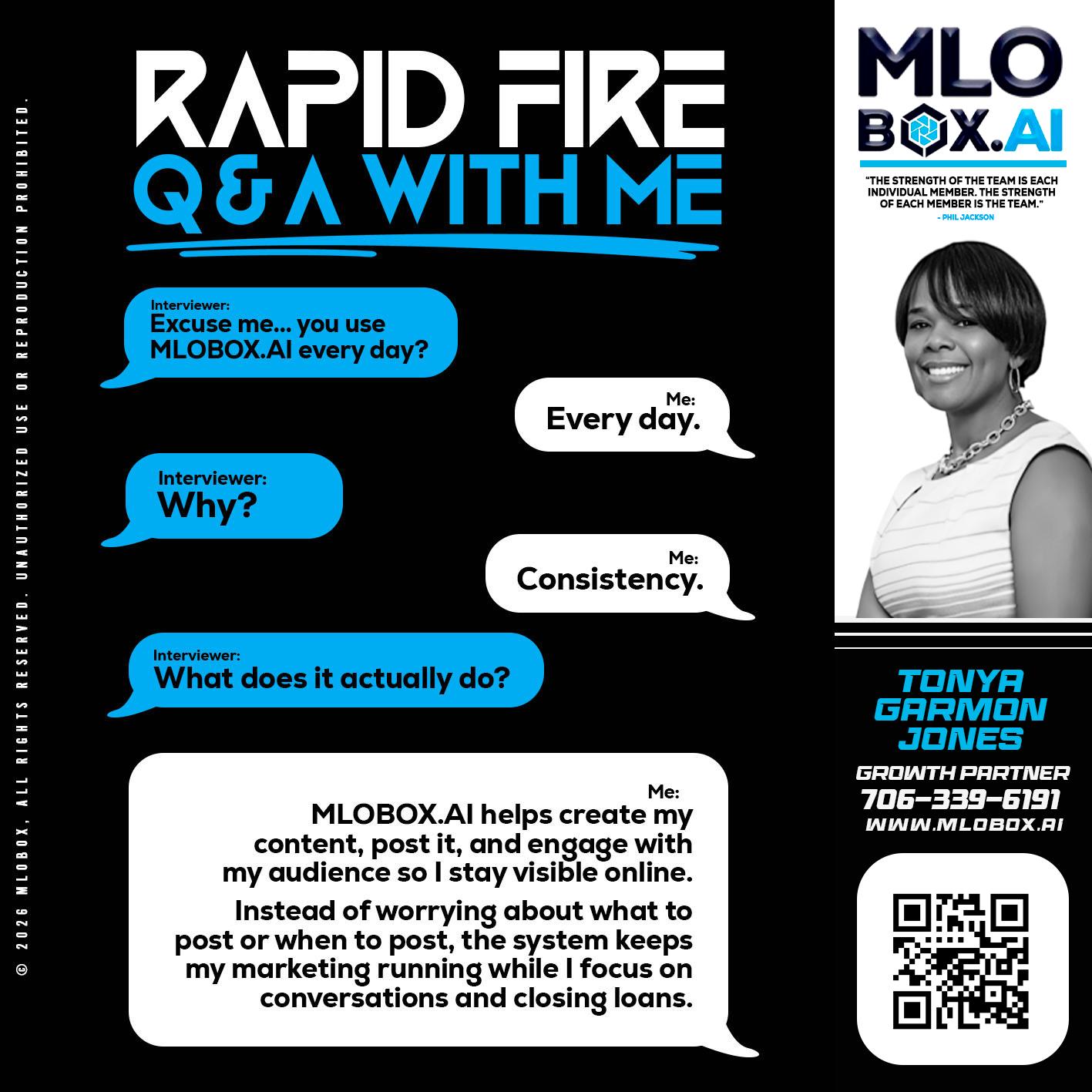 RAPID Q&A - Tonya Garmon Jones -Loan Originator