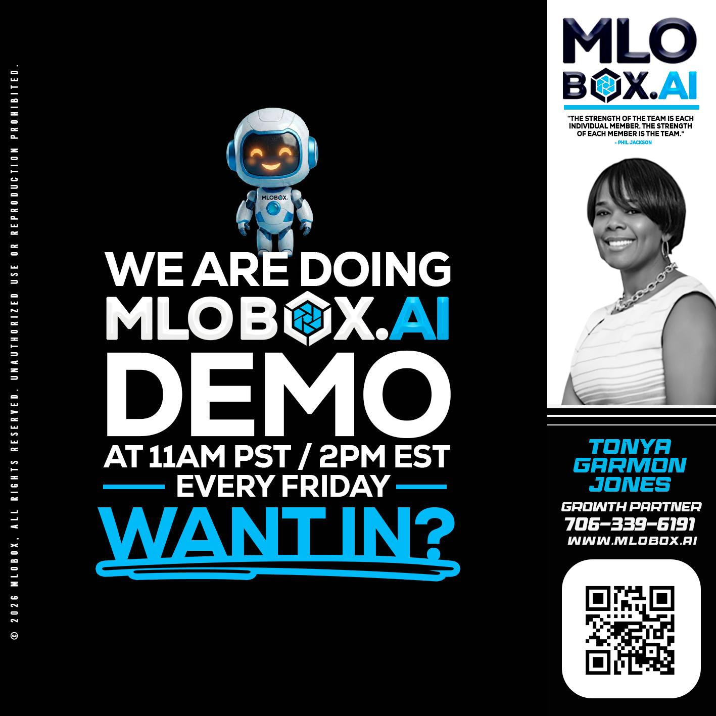 WE ARE DOING - Tonya Garmon Jones -Loan Originator