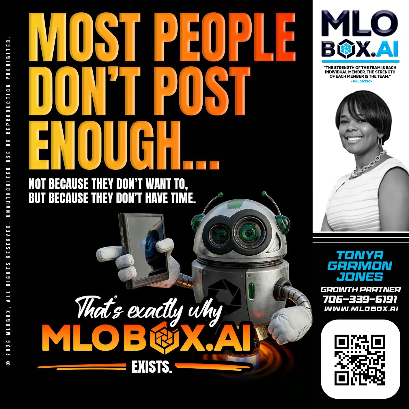 most people - Tonya Garmon Jones -Loan Originator