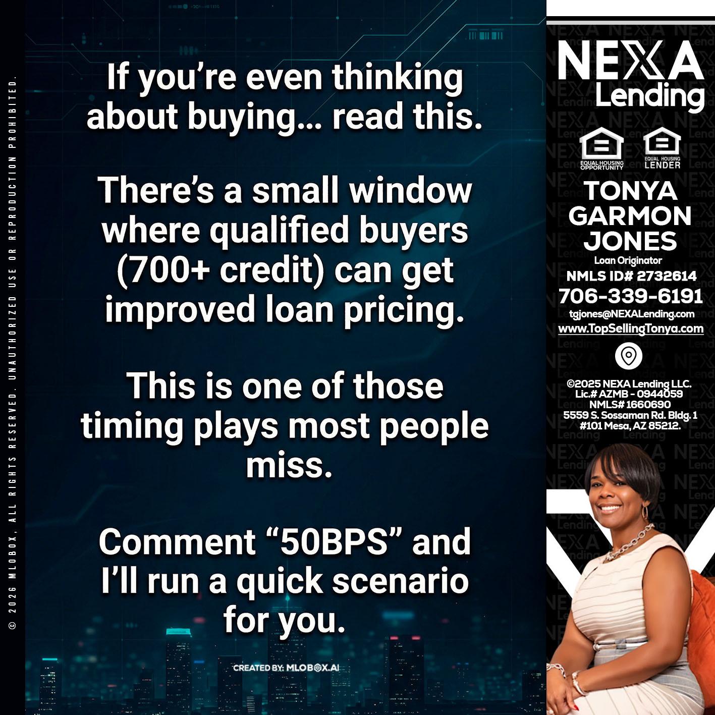 IF YOU EVER - Tonya Garmon Jones -Loan Originator